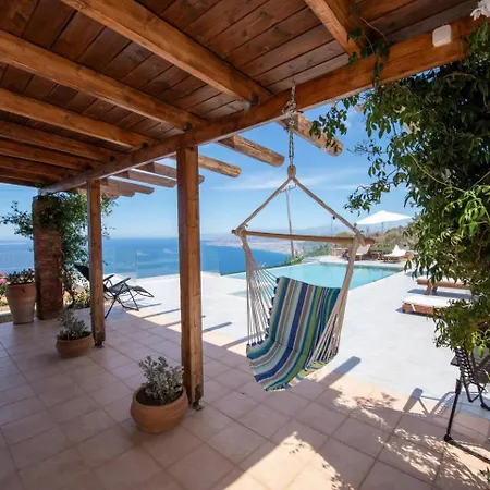 Phos With Panoramic Sea View 빌라
